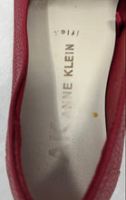 Load image into Gallery viewer, Anne Klein Womens Red Slip-On Casual Loafer Shoes Size 5.5M