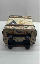 Load image into Gallery viewer, Nicole Lee Unisex Multicolor Paris Eiffel Tower Carry-On Luggage Suitcase