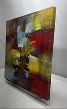 Load image into Gallery viewer, Multicolor Picture Square Framed Home Wall Decor Abstract Art Print
