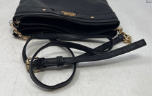 Load image into Gallery viewer, Jones New York Signature Womens Black Leather Adjustable Strap Crossbody Bag