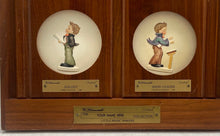 Load image into Gallery viewer, MJ Hummel Little Music Makers Miniature 1984-87 Collectors Plate Signed Set Of 4