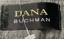 Load image into Gallery viewer, Dana Buchman Womens Gray Flat Front Pockets Straight Leg Dress Pants Size 10