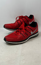Load image into Gallery viewer, Nike Mens Air Max Dynasty 816747-600 Red Black Lace-Up Sneaker Shoes Size 12