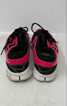 Load image into Gallery viewer, Nike Womens Free Run 2 Black White Pink Lace-Up Sneaker Shoes Size 7.5