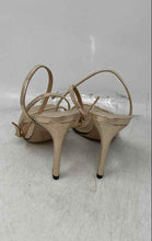 Load image into Gallery viewer, Schutz Womens Altina Gold-Tone Stiletto Heel Ankle Strap Sandals Size 6B