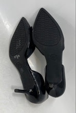 Load image into Gallery viewer, Michael Kors Womens Shirley Black Patent Leather Stiletto D'Orsay Heels Size 8M