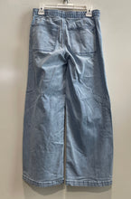 Load image into Gallery viewer, American Eagle Womens Light Blue Denim Stretch Slash Pocket Wide-Leg Jeans Sz XS