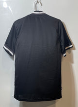 Load image into Gallery viewer, NBA Boys Black Graphic Print Short Sleeve Stand-Up Collar Shirt Jersey Size S