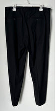 Load image into Gallery viewer, Calvin Klein Mens Black Flat Front Pockets Straight Leg Dress Pants Size 36X32