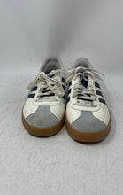 Load image into Gallery viewer, Adidas Womens VL Court Base JI1766 White Blue Lace-Up Sneaker Shoes Size 9.5