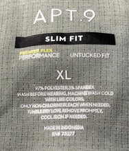 Load image into Gallery viewer, Apt. 9 Mens Green Long Sleeve Collared Slim Fit Button-Up Shirt Size XL