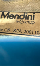 Load image into Gallery viewer, Mendini By Cecilio Blue Right-Handed 4 String Acoustic Violin With Bow In Case