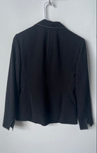 Load image into Gallery viewer, Jones New York Suit Womens Black Striped Print One-Button Blazer Size 4