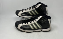 Load image into Gallery viewer, Adidas Mens Pro Model G21123 Black White Lace-Up Sneaker Shoes Size 11.5