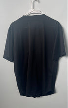 Load image into Gallery viewer, Copper Rivet Mens Black Chicago Patch Button Front Baseball Jersey Size Small