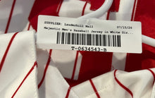 Load image into Gallery viewer, Majestic Mens White Red Pinstripe Philadelphia Phillies Baseball Jersey Size XL
