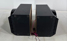 Load image into Gallery viewer, Lot Of 2 Pcs Sony Black Home Audio Wired Bookshelf Speakers Not Tested