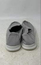 Load image into Gallery viewer, FME Mens Gray Canvas Slip-On Low Top Moc Toe Loafer Shoes Size EUR 40