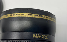 Load image into Gallery viewer, XIT Black High Definition AF Wide Angle Macro Lens For Camera Not Tested