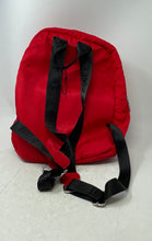 Load image into Gallery viewer, Betsey Johnson Womens Red Heart Quilted Adjustable Shoulder Strap Backpack