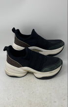 Load image into Gallery viewer, Michael Kors Womens Black Brown Slip-On Sneaker Shoes Size 8.5M