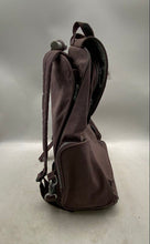 Load image into Gallery viewer, Kipling Womens Brown Multiple Zipper Two Wheels Pockets Rolling Backpack