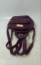 Load image into Gallery viewer, Prima Classe By Tropea Womens Purple Detachable Strap Shoulder Backpack