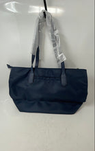 Load image into Gallery viewer, London Fog Womens Blue Inner Pocket Double Strap Shoulder Handbag With Tags