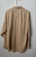 Load image into Gallery viewer, Kenneth Cole Mens Brown Long Sleeve Collared Dress Shirt Size 16.5 With Tag