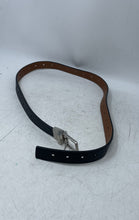 Load image into Gallery viewer, Vince Camuto Mens Black Leather Adjustable Buckle Dress Belt