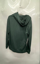 Load image into Gallery viewer, Adidas Mens Green Long Sleeve Kangaroo Pocket Fleece Pullover Hoodie Size Large