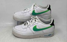Load image into Gallery viewer, Nike Kids Air Force 1 Low DJ5154-100 White Black Green Pink Sneaker Shoes Sz 6Y