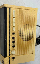 Load image into Gallery viewer, Vintage Panasonic RC-6050 Beige AM/FM Digital Alarm Clock Radio Not Tested