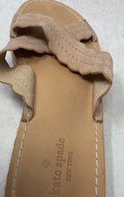Load image into Gallery viewer, Kate Spade New York Womens Ibiza Beige Leather Slip-On Slide Sandals Size 7 M