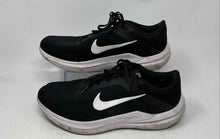 Load image into Gallery viewer, Nike Mens Winflo 10 Black White Lace-Up Low Top Sneaker Shoes Size 10.5W