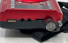 Load image into Gallery viewer, Goodwill 69077 Red Black Bluetooth Portable PA Speaker System Not Tested