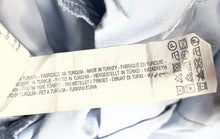 Load image into Gallery viewer, Zara Womens Light Blue Pleated Front Wide-Leg Trouser Pants Size XS
