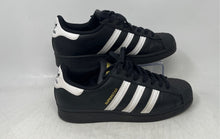 Load image into Gallery viewer, Adidas Mens Originals Superstar White Black Low Top Lace-Up Sneaker Shoes Size 7