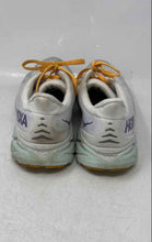 Load image into Gallery viewer, Hoka One One Womens Clifton 8 1119394 BDBW White Yellow Sneaker Shoes Size 9B