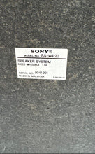 Load image into Gallery viewer, Sony SS-WP23 Surround Sound Home Theater Speaker Subwoofer System Not Tested