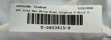 Load image into Gallery viewer, Nike Mens White NFL Miami Dolphins #79 Short Sleeve Football T-Shirt Size 3XL