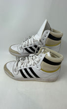 Load image into Gallery viewer, Adidas Mens Top Ten S24134 White Black Gold Lace-Up Sneaker Shoes Size 12