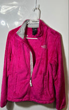 Load image into Gallery viewer, The North Face Womens Pink Long Sleeve Full-Zip Fleece Jacket Size Small