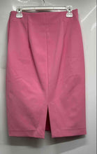 Load image into Gallery viewer, Zara Womens Pink Back Slit Side Zip Straight & Pencil Skirt Size Medium