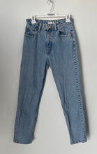 Load image into Gallery viewer, Zara Womens Blue Medium Wash Pockets Denim Straight Leg Jeans Size 6
