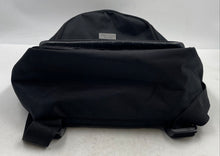 Load image into Gallery viewer, Jimmy Choo Parfums Mens Black Inner Pocket Adjustable Strap Zipper Backpack