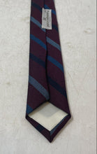 Load image into Gallery viewer, Paco Rabanne Mens Multicolor Striped Adjustable Pointed Tie One Size