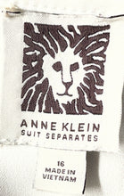 Load image into Gallery viewer, Anne Klein Womens Ivory Sleeveless Round Neck Button Front Blouse Top Size 16