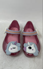 Load image into Gallery viewer, Mini Melissa Girls Ultragirl Unicorn Pink Sparkling Mary Jane Flats Sz 5 In Box