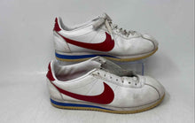 Load image into Gallery viewer, Nike Womens Classic Cortez 807471-103 Red White Sneakers Shoes Size 8 No Laces